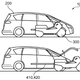 Illustration for article titled Ford Filed A Patent For A Motorcycle That Comes Out Of A Car